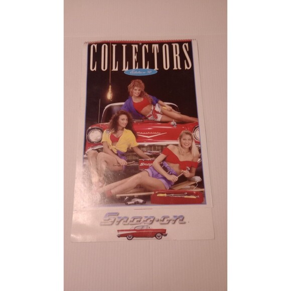 Vintage Snap On Calander Extra Large 22 x 13 Inches 1992 Edition - Picture 1 of 8